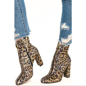 Steve Madden Leopard Booties